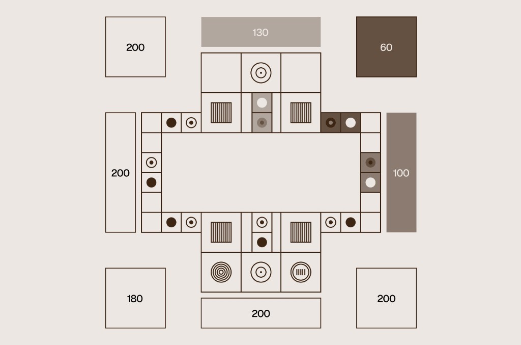 Journey and spatial mapping diagram