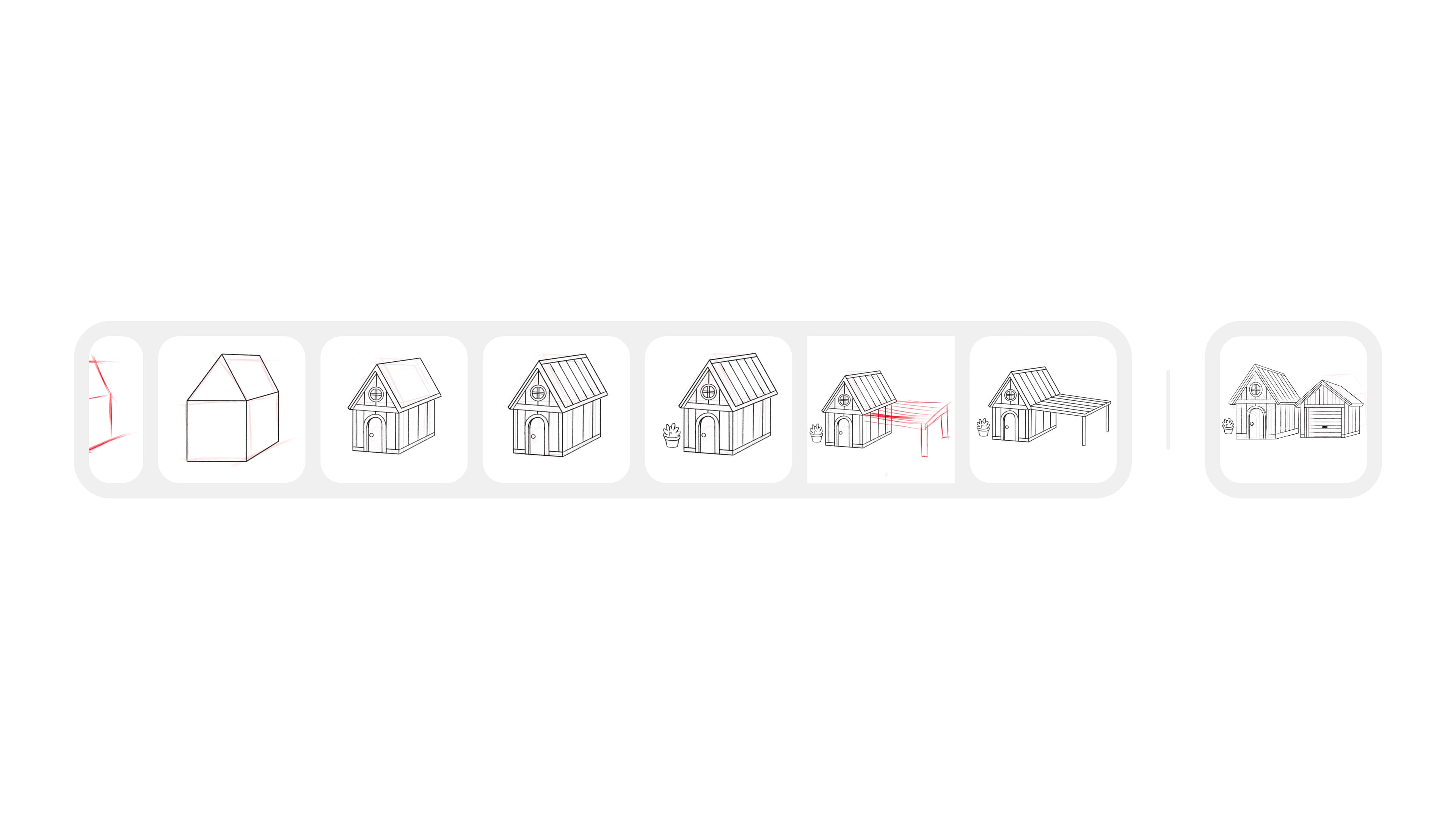 Saved sketch states within AIDEA