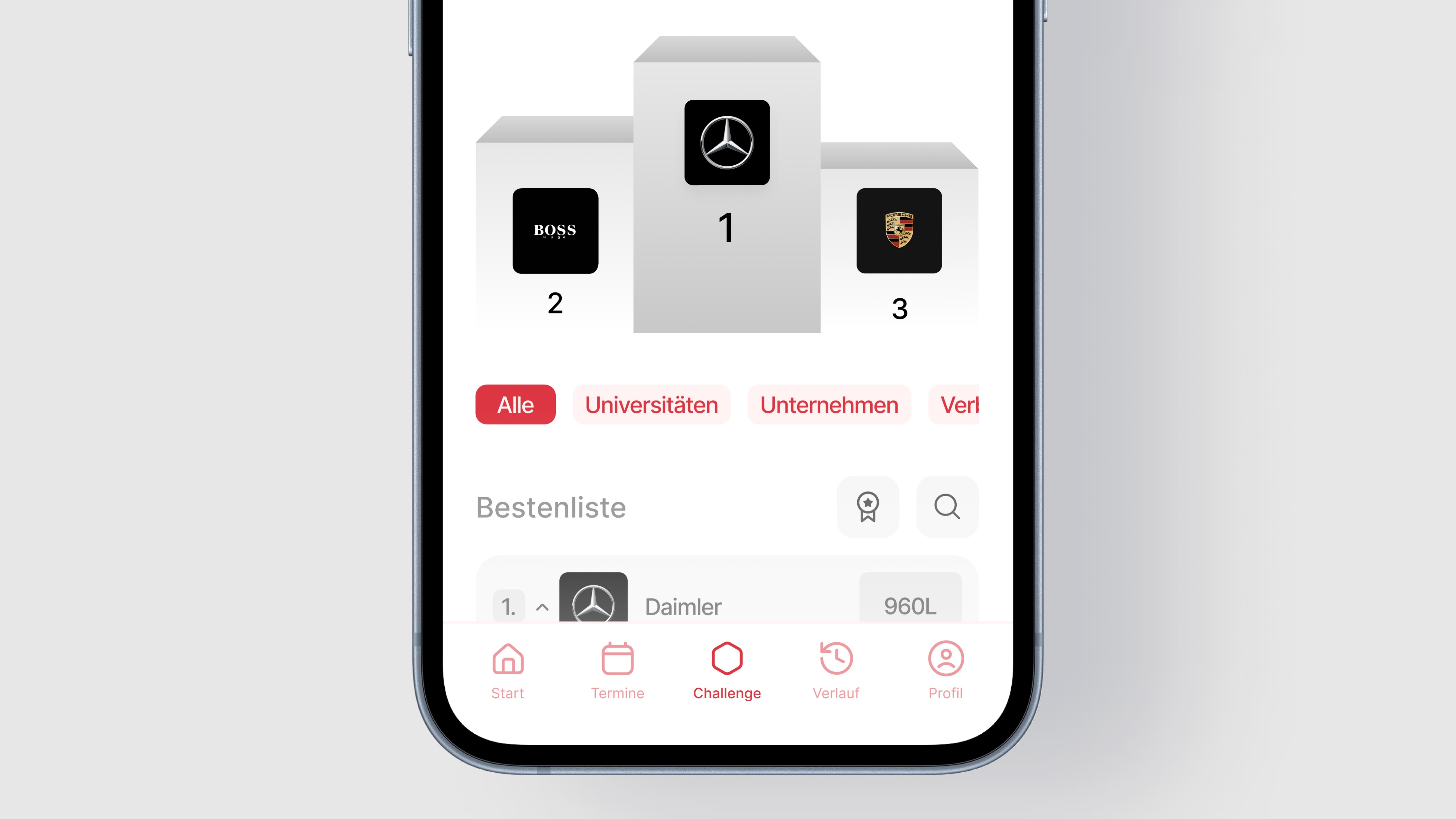 Collective challenge UI detail